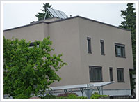 ROTEX plinski generator GSU 535 + solarni drain back sustav, urbana vila Ljubljana